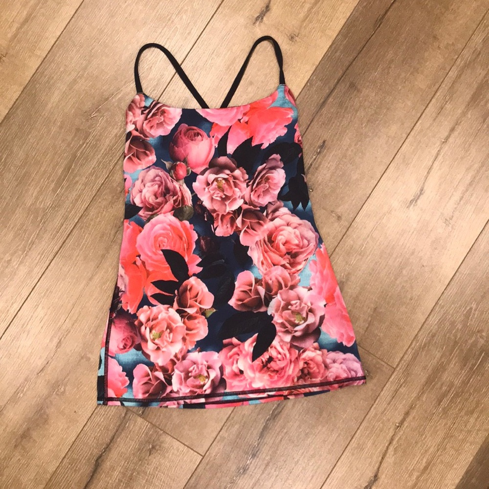 Floral Lululemon Tank